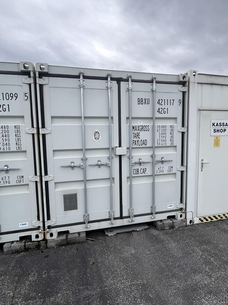 See-Lagercontainer 40 mit Doppeltüre ca.12.19 x 2.44 x 2.60 m